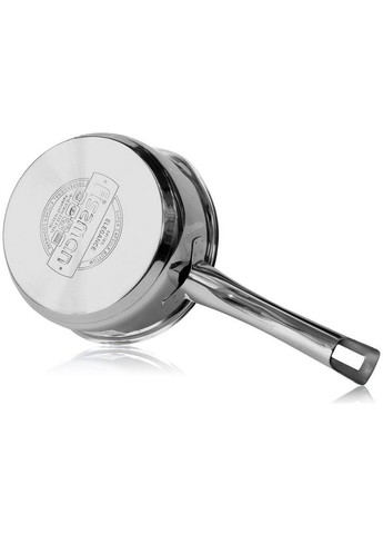 Ковш Elegance из нержавеющей стали с крышкой Ø16х8хØ14,5 см Fissman (267150223)