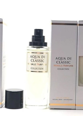 Парфюмированная вода AQUA DI CLASSIC, 30мл Morale Parfums giorgio armani acqua di gio pour homme (267230258)
