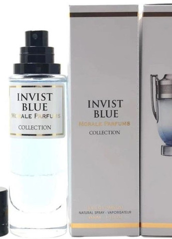 Парфюмированная вода INVIST BLUE, 30 мл Morale Parfums paco rabanne invictus legend (267230255)