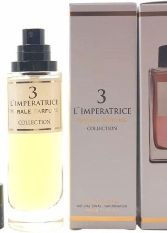 Парфюмированная вода 3 L'IMPERATRICE, 30 мл Morale Parfums dolce&gabbana anthology l`imperatrice 3 (267230265)