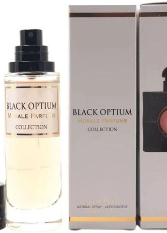 Парфюмированная вода BLACK OPTIUM, 30 мл Morale Parfums yves saint laurent black opium (267230269)