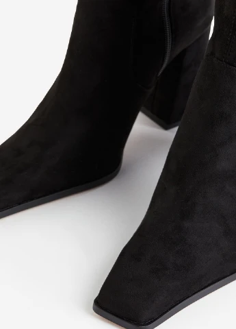 Черные демисезонная ботильоны H&M