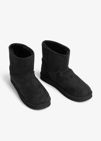 Зимние ботинки H&M из искусственной замши