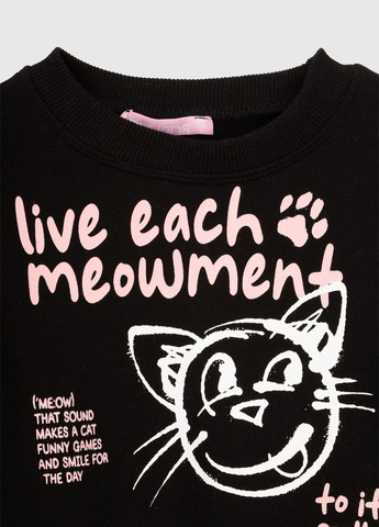 First Kids світшот чорний повсякденний