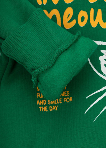 First Kids свитшот зеленый повседневный