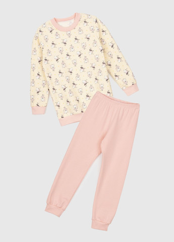 Розовая всесезон пижама Timi