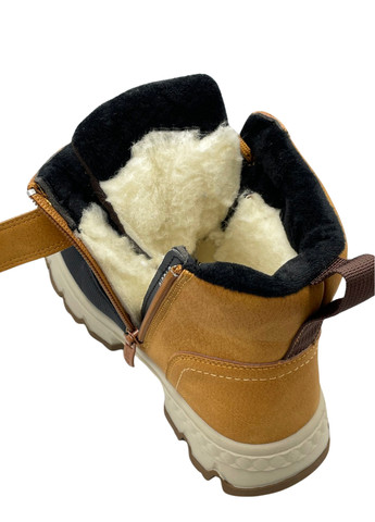 Коричневые повседневные осенние зимние ботинки Jong Golf