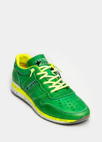 Зеленые демисезонные кроссовки Cetti