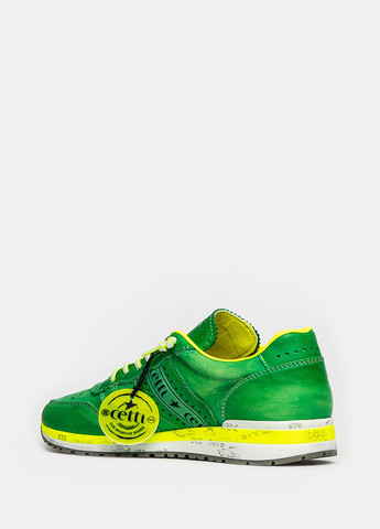 Зеленые демисезонные кроссовки Cetti