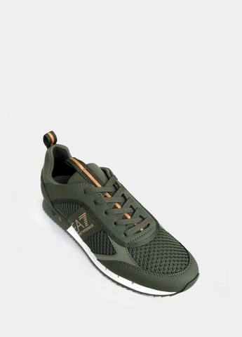 Зелені Осінні кросівки Emporio Armani