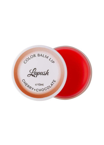 Бальзам для губ Cherry+chocolate lip balm 10 мл Lapush (267229472)