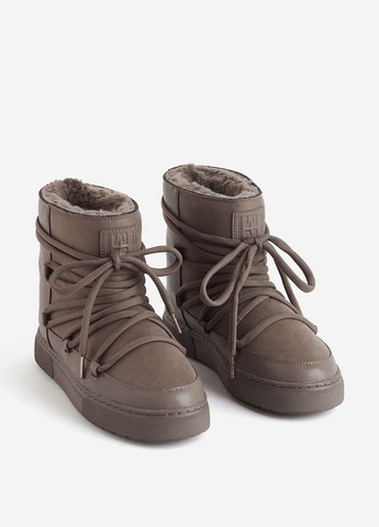 Зимние ботинки H&M из искусственной замши