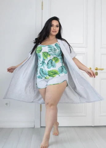 Бавовняний комплект К1705п Меланж MiaNaGreen (267315384)