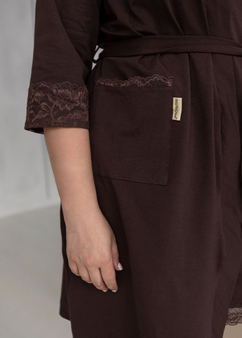 Комплект для дома женский Кш1002н Шоколадный MiaNaGreen (267315474)