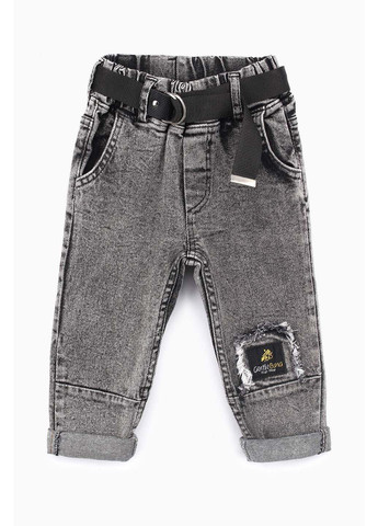 Серые демисезонные джинсы Adk