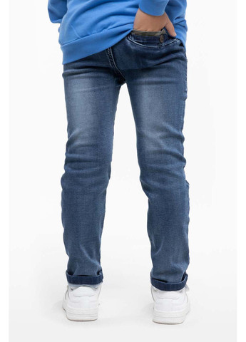 Синие демисезонные джинсы Неслухнянки