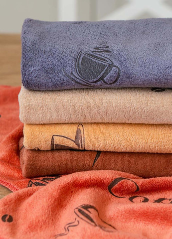 Набір кухонних серветок 5 шт. (мікрофібра), 50х25 см. Homedec малюнок комбінований