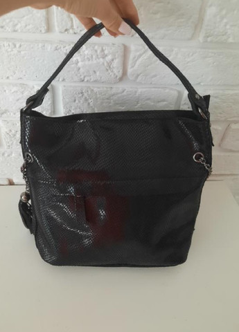 Шкіряна сумка із лазерної шкіри на 2 ручки Vishnya (267400779)