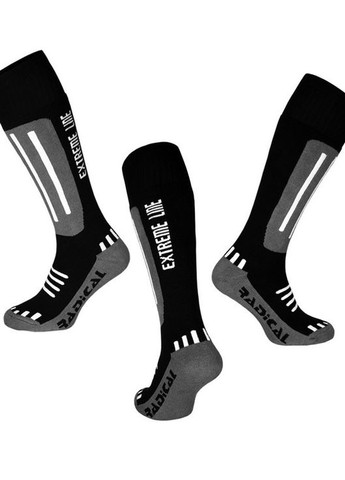 Лыжные термоноски женские 35-38 Черный ThermoX socks (267401134)