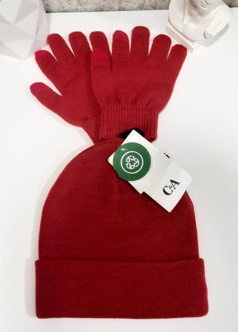 Комплект шапка+перчатки Clockhouse (267498998)