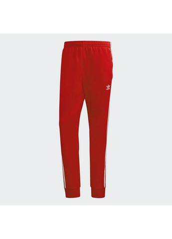 Красные спортивные зимние брюки adidas