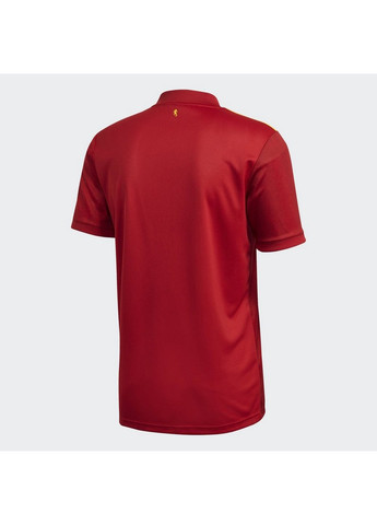 Красная женская футболка spain home jsy fr8361 adidas