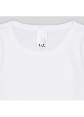 Біла літня футболка C&A