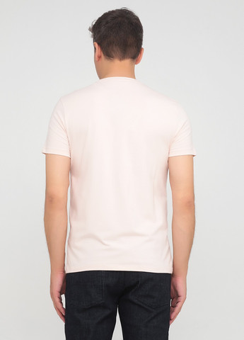 Розовая футболка Roberto Cavalli