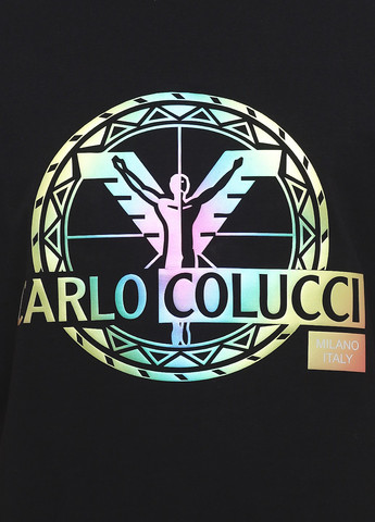 Чорна футболка Carlo Colucci