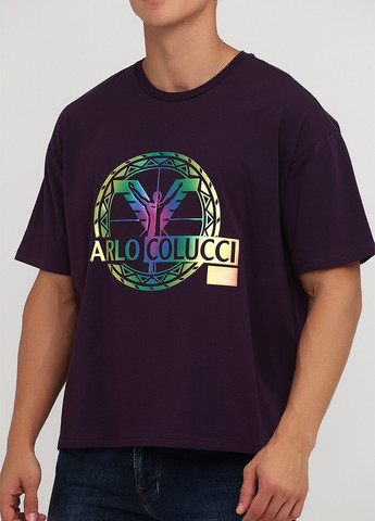 Фіолетова футболка Carlo Colucci