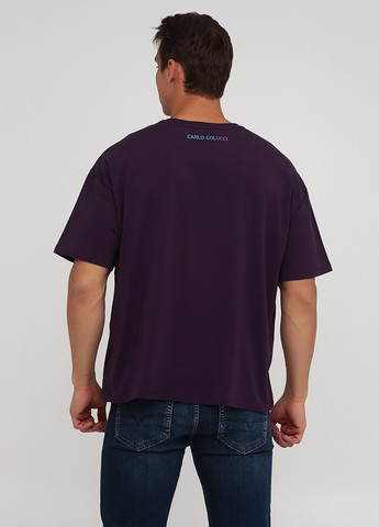 Фиолетовая футболка Carlo Colucci