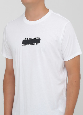 Белая футболка Allsaints