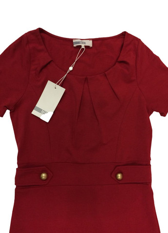 Бордова кежуал жіноча міні сукня Pier One однотонна