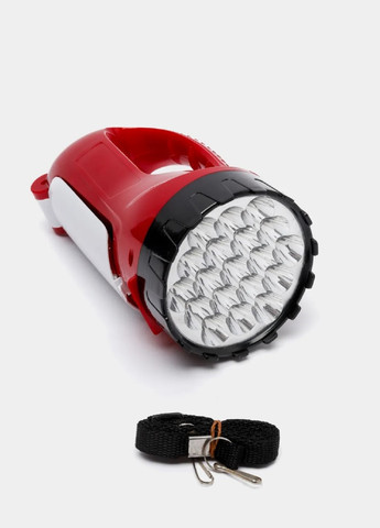 Ручной универсальный аккумуляторный фонарь YAJIA YJ 2820 с боковой панелью Красный VTech (267507335)