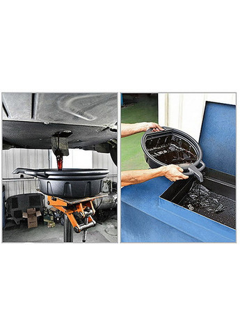 Ємність для зливу масла (піддон) 18л TOPTUL (267659197)