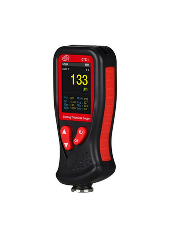 Толщиномер лакокрасочных покрытий HD-дисплей Fe/nFe, 0-1800мкм BENETECH (267656593)