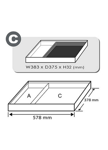 Комплект ключів накидних 6-32мм (кут 75 °) 12од. (у ложементі, тип C) TOPTUL (267659992)