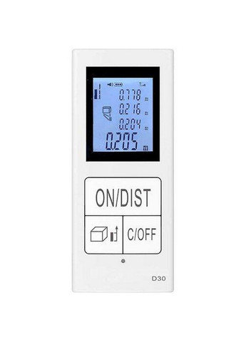 Лазерний далекомір 30м mini No Brand (267654799)