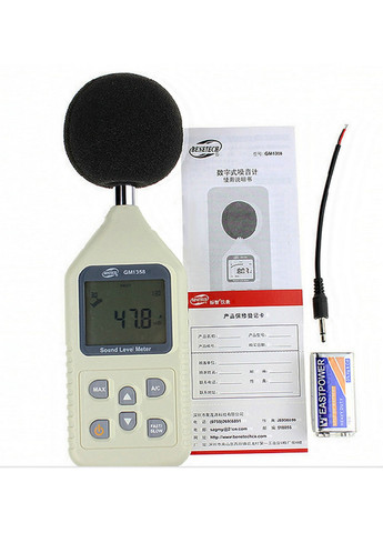 Цифровий шумомір 30-130 дБ BENETECH (267654594)
