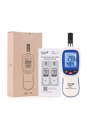 Термогигрометр цифровой Bluetooth 0-100%, -20-70°C B Wintact (267655581)