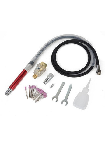 Пневмогравер міні з комплектом шліфувального каміння AIRKRAFT (267657432)