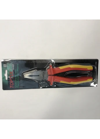 Плоскогубцы с изолированными ручками (пассатижи) 8" 1000V VDE TOPTUL (267658078)