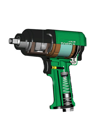 Пневмогайковерт 1/2" 1356N/m 9500об/мин TOPTUL (267657342)