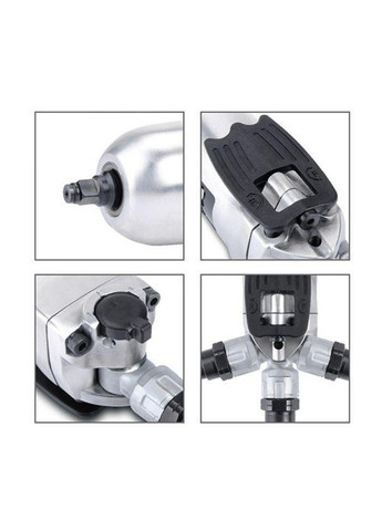 Пневмогайковерт профессиональный 1/4" 108N/m 12000об/мин Mini Butterfly Type TOPTUL (267654353)