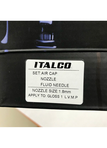 Форсунка для краскопультов Gloss LVMP 1,8мм NS-LMGloss-1.8LM ITALCO (267654473)