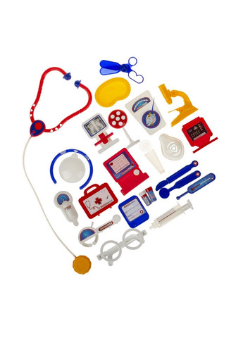 Детский игровой набор врача "Маленький доктор", 23 предмета в наборе 24 см Colorplast (267657972)