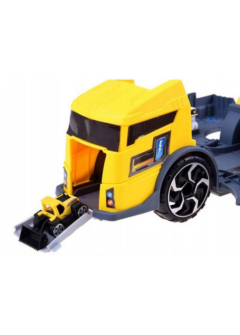 Игрушечный трейлер с контейнером и краном 10,5х39х15 см Bambi (267655667)