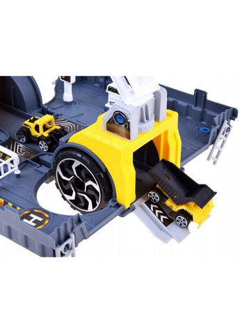 Игрушечный трейлер с контейнером и краном 10,5х39х15 см Bambi (267655667)