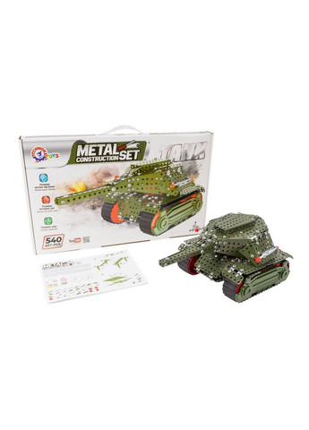 Игрушка "Конструктор металлический" 30х49х4,5 см ТехноК (267655966)