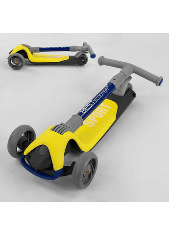 Самокат трехколесный детский, складной руль 24х58 см Best Scooter (267655461)